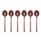 Mepra Due Bronze Coffee Spoon Set - 6 Pcs. 109044107 - alternate 1