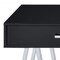 Homeroots 54" Black and Silver Writing Desk With Two Drawers 286391 - alternate 2