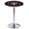 Holland Bar Stool Co 36" Chrome Virginia Military Institute Pub Table, 36" dia. Top L214C3636VAMilI - alternate 1
