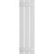 Ekena Millwork True Fit PVC Three Board Spaced Board-n-Batten Shutters, Unfinished, 17 1/8W x 32H, PR TFP101SBF17X032UN - alternate 4