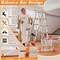 Wrightmaster 20 ft. Aluminum Multi-Position Ladder w/ Wheels and Stabilizer Bar, 330 lbs. Load Capacity, Orange ZOR-20FT-OR - alternate 3