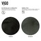 Vigo Donatello Artistic Onyx Gray Glass 18 in. L x 13 in. W x 4 in. H Rectangular Vessel Bathroom Sink VG07084 - alternate 2