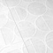 Apollo Tile Imprint 16x48 in. Soft Cloud White Matte Ceramic Concentric Circle Large Wall Tile, 3PK IMPS88TUNDC1648 - alternate 3