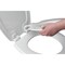 Bemis Mayfair NextStep2 Elongated Closed WhisperClose White Enameled Wood Toilet Seat 188SLOW 000 - alternate 2