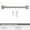 Amerock Ville 6-5/16 in 160 mm Center-to-Center Satin Nickel Cabinet Pull BP36777G10 - alternate 2