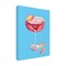 Trademark Fine Art Outdoor Canvas Art - Alice Straker  'Sparkling Rose Gin Cocktail' Wall Art for Patios, or Gardens 1X23577-OC3547WR - alternate 1