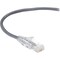 Black Box Slim-Net Cat6 250-Mhz 28-Awg Stranded Ethernet Patch Cable - C6PC28-GY-02 - alternate 1