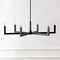 Jonathan Y Darcy 35" 6-Light Grand Modern Industrial Adjustable Geometric Architectural Square-Arm Candle-Style JYL9561B - alternate 3
