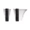 Tekton Stubby and Standard Length Combination Wrench Set with Modular Organizers, 22-Piece (1/4 - 3/4 in.) WCB95907 - alternate 1