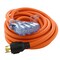 Ac Works Adapter Cable, STW, 5-15/20R, L14-30P, 25 ft., Orange L1430CBF520-025 - alternate 1