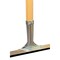 Simple Spaces Floor Squeegee, 24 in Blade, Curved Blade, Rubber Blade, Hardwood Handle, Black 93450 - alternate 2