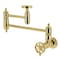Kingston Brass Wall Mount Pot Filler Faucet, Polished Brass KS3102RX - alternate 1