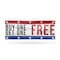 Signmission Buy One Get One Free, 18 Inch x 48 Inch, Vinyl Banner B-30500 - alternate 1