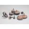 Standard Abrasives LARGE FLAP WHEEL, 6 IN DIA WHEEL, 1 IN W FACE, 100 GRIT, FINE GRADE 7010331212 - alternate 2