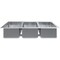 Amgood Stainless Steel 3 Compartment Drop-In Sink. Bowl 14 in. x 16 in. x 10 in. No Fauce SINK DIS S3C-141610-NF-Z - alternate 2