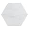 Andova Tiles Porlan 8-in. x 9-in. Hexagon Marble Look Matte Porcelain Wall & Floor Tile (9.9 Square Feet Per Box) ANDPOR1260 - alternate 4