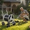 Vevor Hose Reel Cart 250ft. Heavy Duty Garden Water Yard Planting w/ Basket ALQ-250 - alternate 4