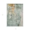 Homeroots 3' X 5' Blue Copper And Gray Abstract Washable Indoor Outdoor Area Rug 605494 - alternate 6