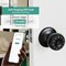Wrightmaster 4 in 1 Corded Aluminum Smart Lock Deadbolt, Keyless Entry Door Lock with Fingerprint, APP in Black ZR-MQ01V101 - alternate 3
