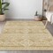 Homeroots 9' X 12' Gold And Ivory Southwestern Washable Indoor Outdoor Area Rug 593682 - alternate 3