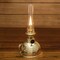 Kings County Tools Oil Lamp 9 in Tall Lamp with Antique-Style Brass Body & Glass Chimney Decorative Kerosene Lantern GW78A05-01 - alternate 3