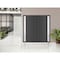 Vdomdoors Front Exterior Prehung Metal-Plastic Double Doors / MANUX 8111 Antracite / 2 Sidelites Exterior Win MANUX8111DEXD-ANT-RH-W14+72+14xH80 - alternate 2