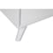 Homeroots 50in White Solid Wood Cabinet Enclosed Storage TV Stand 404274 - alternate 2