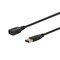 Monoprice Select USB 3.0 Type-A to Type-A Female Extension Cable_ 6ft_ Black 38601 - alternate 3