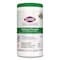 Clorox Hydrogen Peroxide Cleaner Disinfectant Wipes, 6.75 x 5.75, Unscented, 155 Wipes 30825 - alternate 1