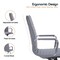 Leisuremod Harris High-Back Faux Leather Office Chair, Grey HOT19GRL - alternate 4