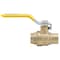 Watts 1/2 IN Lead Free Brass 2-Piece Full Port Ball Valve with Solder End Connection 0555128 - alternate 3