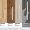 Amerock London 6-5/16 in 160 mm Center-to-Center Golden Champagne/Polished Chrome Cabinet Pull BP36650BBZ26 - alternate 3