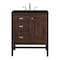James Martin Vanities Addison 30" Single Vanity, Mid-Century Acacia, w/ 3 CM Phantome Eclos Top E444-V30-MCA-3PHT - alternate 1