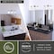 Vaxcel Huntley 3 Light Satin Nickel Farmhouse Schoolhouse Bathroom Vanity Fixture W0171 - alternate 2