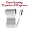 Smarty Had A Party Shiny Metallic Groove Silver Plastic Spoons (600 Spoons), 600PK 7959SGR-CASE - alternate 4