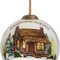 Homeroots Vintage Christmas at the Cabin Hand Painted Mouth Blown Glass Ornament 477489 - alternate 2