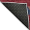 Homeroots 3' X 5' Red White And Navy Blue Southwestern Washable Indoor Outdoor Area Rug 613945 - alternate 2
