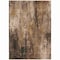 Homeroots 9' X 12' Taupe Gray And Ivory Abstract Washable Indoor Outdoor Area Rug 617678 - alternate 4