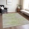 Homeroots 5' X 8' Sage And Artichoke Green Abstract Washable Indoor Outdoor Area Rug 587225 - alternate 3