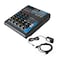 Pyle Pyle Professional Audio Mixer Sound Board Console - 4 Channel, USB, Bluetooth, MP3, 48V Phantom PMXU43BT - alternate 1