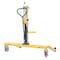 Vestil Yellow Pallet Straddling Drum Truck 550lb Capacity Polyurethane Wheels PSDT - alternate 2