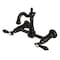 Kingston Brass Two-Handle Wall Mount Bridge Kitchen Faucet, Oil Rubbed Bronze KS2445BAL - alternate 1