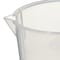 Nalgene Beaker, Plastic, Colorless, PK24 1201-0600 - alternate 2