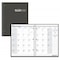 House Of Doolittle Academic Monthly Planner, 14 Months, Jul-Aug, 8.5 in x 11 in, Charcoal Cover 2265-03 - alternate 1