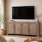 Manhattan Comfort Corin 60 in Sideboard in Brown (4-Door) TV1688-1 - alternate 1