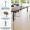 Flash Furniture Wren 60 in x 24 in Adjustable Height Activity Table, Thermal Laminate Top, Standard Legs, Oak XU-A2460-REC-OAK-T-A-GG - alternate 3