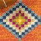 Jonathan Y Tribal Love Geometric Orange/Multi 4 ft. x 6 ft. Area Rug MOH105C-4 - alternate 3