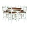 Whitewood Industries Rectangular Extension Dining Table W/ 6 Counter Height Stools, 36 in W, 36.1 in L, 48 in H, 7 K79-36RXT-23-S6172-6 - alternate 1