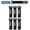 Grizzly Supply Stretch Cinch Strap, 6 in L, 1 in W, Hook and Loop Closure, Reusable, Black, 6PK GS-HLSTR6-0 - alternate 3