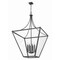 Z-Lite Montalcino Iron Ore 8 Light Chandelier 1961-8IO - alternate 2